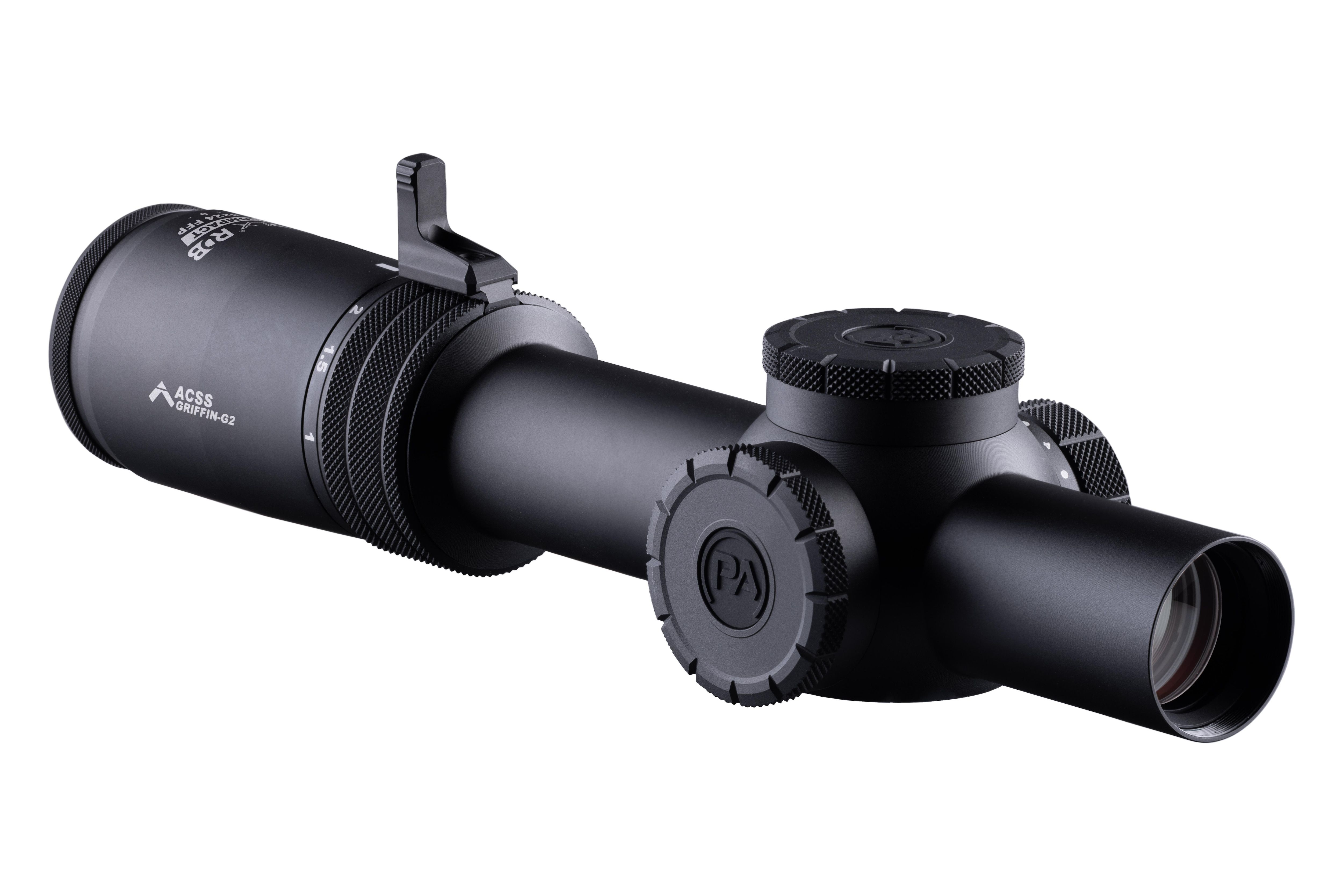Primary Arms Compact PLxC 1-8X24 FFP RDB Rifle Scope - ACSS